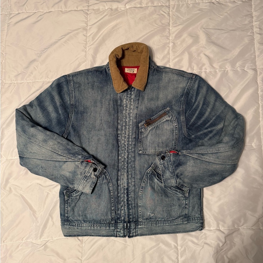 Polo Ralph Lauren zip-up denim jacket